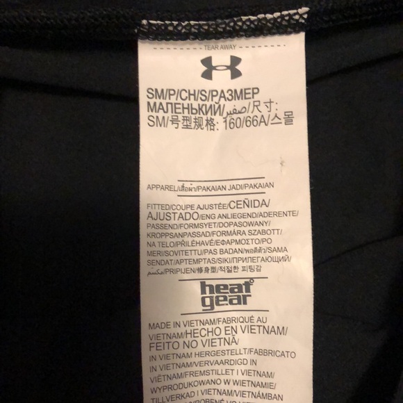 Black Small UA Under Armour Skort - Picture 7 of 9